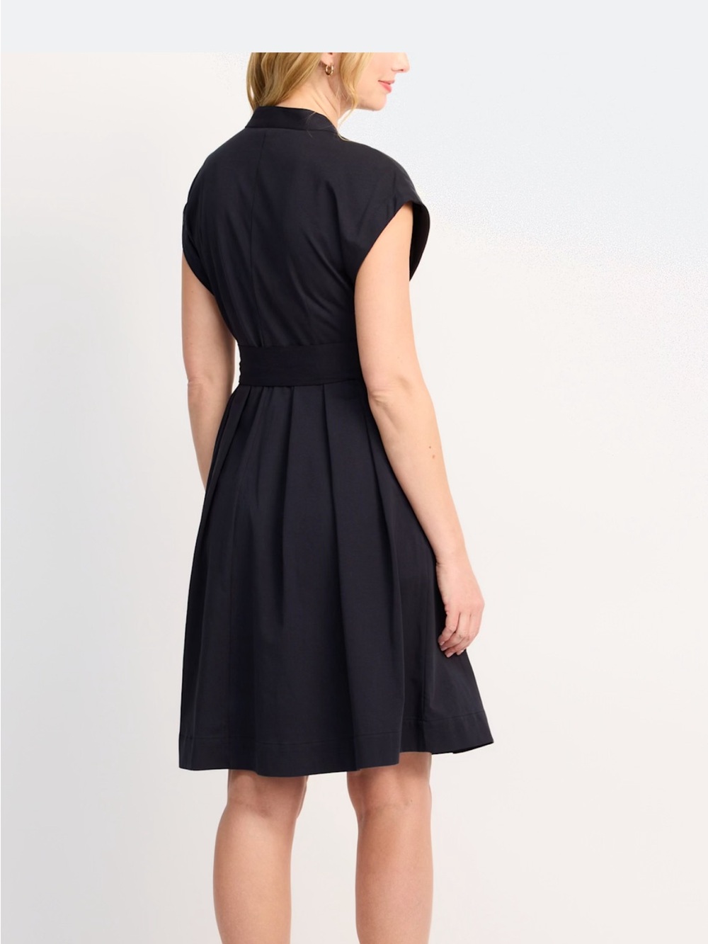 41 Hawthorn Paris Knit Poplin Dress - Picture 3 of 3